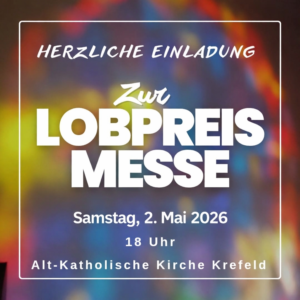 Lobpreismesse am 2. Mai 2026