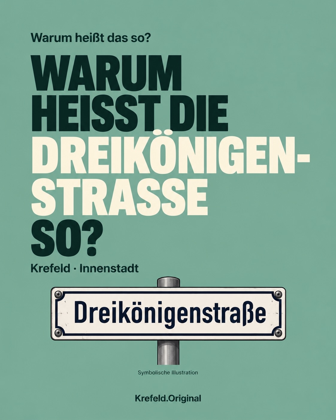 Dreikönigenstraße in Krefeld