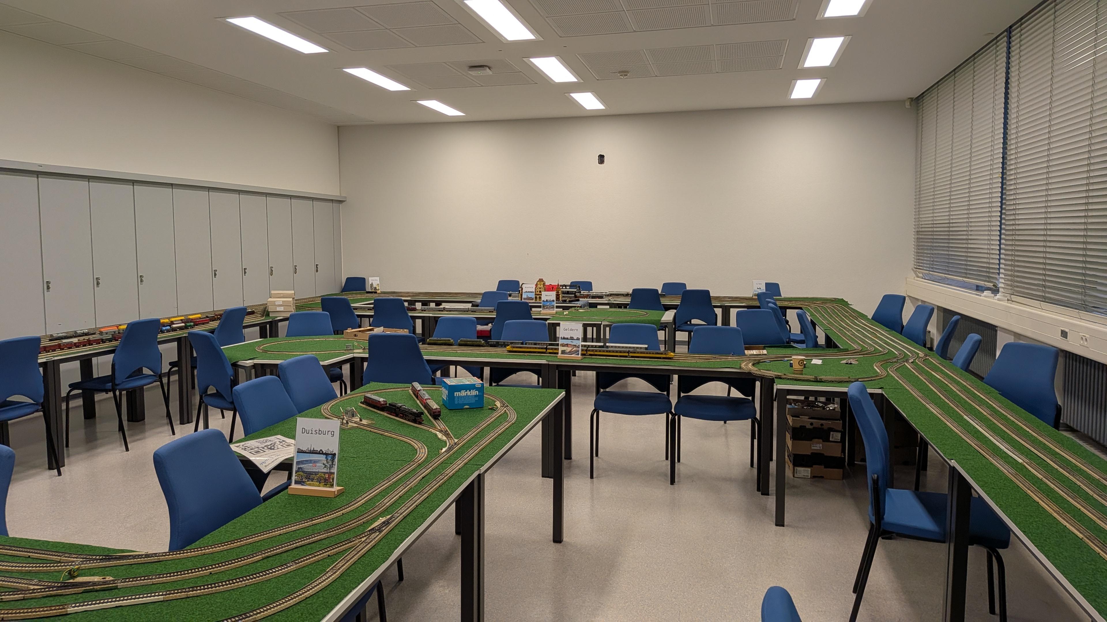 Ein Eindruck von der Größe der Campuswoche-FYMT-Anlage