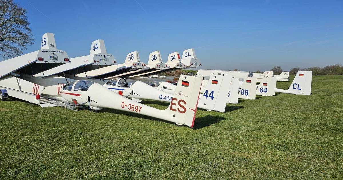 Das lange Warten während der Wintermonate hat bei den Piloten des Vereins für Segelflug Krefeld e. V. endlich ein Ende.