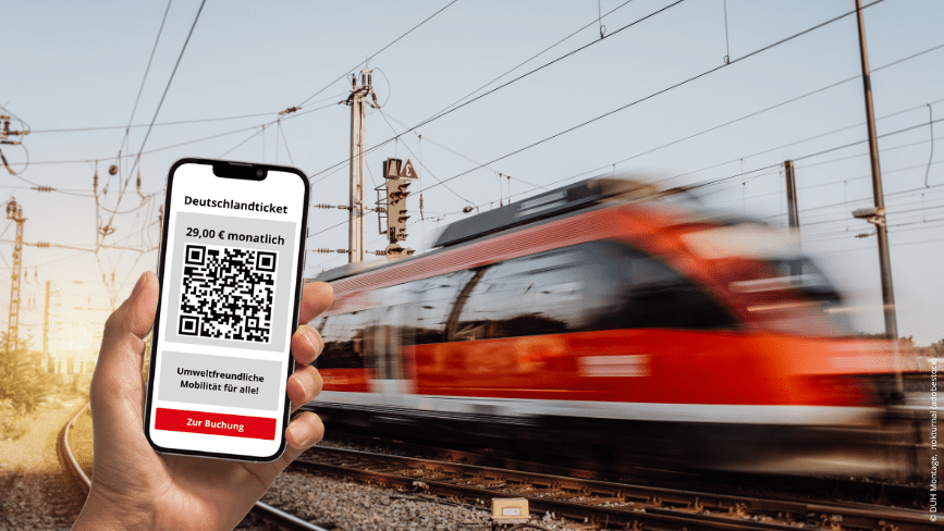 Setz dich mit uns für ein günstigeres Deutschlandticket ein. Jetzt Petition unterschreiben!