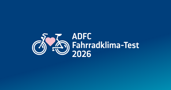Macht Radfahren bei dir vor Ort Spaß oder ist es Stress? Mach mit und stimm über das Radklima in deiner Stadt oder Gemeinde ab! Umfragezeitraum 01.09. bis 30.11.2026.